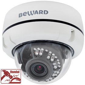 BEWARD B2720DVZ - Уличная купольная IP видеокамера