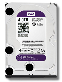 WD Purple WD43PURZ 4TB: Жесткий диск для видеоархива WD Purple WD43PURZ 4TB: Жесткий диск для видеоархива