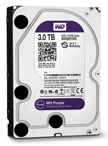 WD Purple WD33PURZ 3TB: Жесткий диск для видеоархива