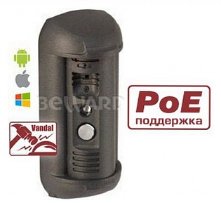BEWARD DS03MP - Вызывная панель IP домофона с питанием PoE 